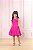 Vestido Balonê C/ Laço Rosa - Bambolina - Imagem 1