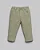 Conjunto Fem Body ML c/ Flores Bordada e Calça Verde Enrugada - Anjos Baby - Imagem 4