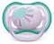 Chupeta Ultra Air Individual 0-6m Decorada Rosa- Avent - Imagem 1