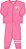 Conjunto Fem Casaco c/ Ziper e Calça Rosa- Jaca Lelé - Imagem 1
