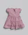 Vestido Malha Anarruga Rosa c/ Bolsa - Anjos Baby - Imagem 4