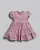 Vestido Malha Anarruga Rosa c/ Bolsa - Anjos Baby - Imagem 2