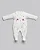Saida Maternidade Fem Malha Tricot Bordado Corações - Anjos Baby - Imagem 3