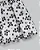 Vestido Maquinetado Tule Flor Preto - Anjos Baby - Imagem 4