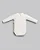 Body ML Masc Gola Bordada Malha Off White - Anjos Baby - Imagem 3