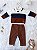 Conjunto Masc Casaco Tricot c/ Body e Calça Marrom RN- Noruega - Imagem 1