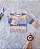Casaquinho Fem Tricot Aberto C/ Listras Multicolor M - Noruega - Imagem 1