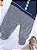 Macacão Masc Tricot Plush Trançado Azul / Cinza RN- Noruega - Imagem 3
