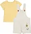 Conjunto Fem Jardineira e Blusa Amarela Abelinha - Nini e Bambini - Imagem 1