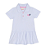 Vestido Tenista Branco C/ Detalhes Rosa - Nini e Bambini - Imagem 1