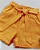Conjunto Fem Bata Bordado Frutas Citricas e Short Laranja Viscolinho - Anjos Baby - Imagem 4