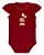 Conjunto Fem Body MC Vermelho e Short Sarja Branco - Anjos Baby - Imagem 2