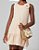 Vestido Infantil Regata Bege com Flor - Luluzinha - Imagem 2