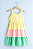 Vestido Fem Rodado Tricolor - Luluzinha - Imagem 3