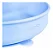 Prato de Silicone C/ Divisória e Ventosa Soft Azul - Pimpolho - Imagem 2