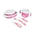 Kit Alimentação 6 Peças Rosa - Pimpolho - Imagem 2
