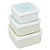 Kit 3 Potes 500ML, 350ML e 200ML Off White Laranja/Nuvem/Planeta - Pimpolho - Imagem 6