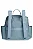 Mochila Maternidade Vintage Barquinhos Azul Lisa- Masterbag - Imagem 5