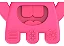 Mordedor C/ Cerdas Dental Baby Rosa - Angie - Imagem 5