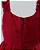 Vestido Maquinetado Vermelho c/ Laço 01 - Anjos Baby - Imagem 4