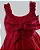 Vestido Maquinetado Vermelho c/ Laço 01 - Anjos Baby - Imagem 2