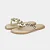 Chinelo Fem Infantil Shine Kids Dourada - Bibi - Imagem 1
