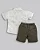 Conjunto Masc Camisa Off Carros e Bermuda Sarja G - Anjos Baby - Imagem 3