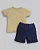 Conjunto Masc Camiseta Leão e Bermuda Azul G - Anjos Baby - Imagem 4
