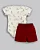 Conjunto Masc Body Farol e Short Malha Vermelho RN - Anjos Baby - Imagem 1