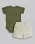 Conjunto Masc Body Verde Beep Beep e Short Moletom P - Anjos Baby - Imagem 4