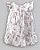 Vestido Voil Florido  - Anjos Baby - Imagem 4