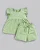 Conjunto Fem Bata e Short em Malha Anarruga Verde M - Anjos Baby - Imagem 2