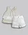 Conjunto Fem Bata c/ Lease e Short Branco - Anjos Baby - Imagem 2