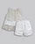 Conjunto Fem Bata c/ Lease e Short Branco - Anjos Baby - Imagem 5