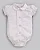 Body Fem Camisa Maquinetado Rosa M - Anjos Baby - Imagem 2