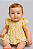 Vestido Maquinetado Amarelo Florido - Anjos Baby - Imagem 1