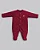 Macacão Unissex Canelado c/ Botões Vermelho M - Anjos Baby - Imagem 2