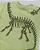 Conjunto Masc Camiseta Verde e Short Moletinho Dinossauro M - Anjos Baby - Imagem 3