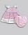 Conjunto Fem Bata Morango e Calcinha Xadrez Rosa M - Anjos Baby - Imagem 5