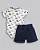 Conjunto Masc Body Carros e bermuda Azul Marinho RN - Anjos Baby - Imagem 4