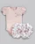 Conunto Fem Body Borboletas e Short Flores M - Anjos Baby - Imagem 2