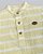 Conjunto Masc Camisa Listrada Amarelo e Bermuda Branca  - Anjos Baby - Imagem 3