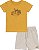 Conjunto Masc Camiseta Safari e Bermuda Moletom Linho 01 - Nini e Bambini - Imagem 2