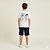 Conjunto Masc Camiseta Branca Rotação e Bermuda Azul 12 - Jaca Lelé - Imagem 2
