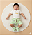 Conjunto Masc Body Fazendinha e Bermuda Verde M - Nini e Bambini - Imagem 2
