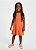 Vestido Regata Laranja C/ Detalhe 02 - Jaca Lelé - Imagem 1