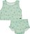 Conjunto Fem Regata e Calcinha Verde Florido M - Nini e Bambini - Imagem 2