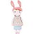 Boneca Metoo Doceira Retro Bunny Rosa 33cm - Imagem 1