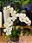 Arranjo 3 orquídeas brancas - Imagem 1