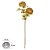 PEONIA X2 (CHA OUTONO) 72cm - Imagem 1